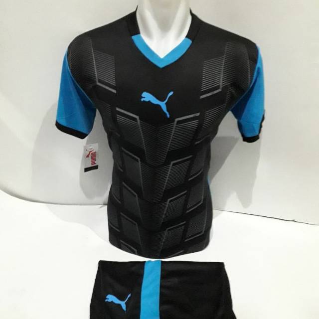 Setelan Jersey Baju Futsal Kaos Tim Bola Puma 03