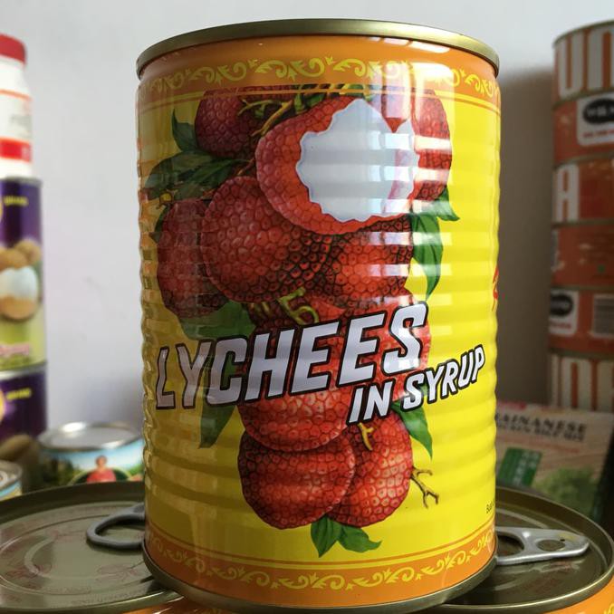 

As4711 Red Boat Lychees In Syrup Leci Kaleng 567Gr Sa1Z