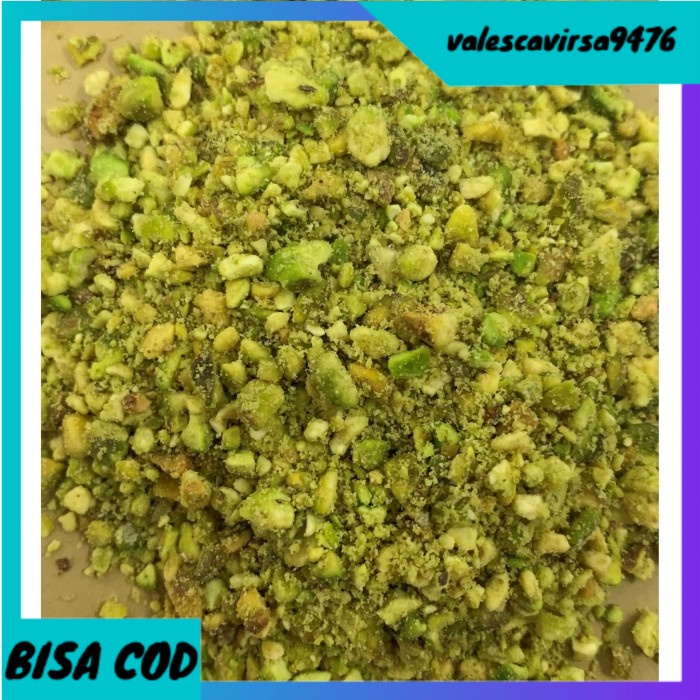 

⭐BISA COD⭐ 1Kg - Pistachio Crumble | Pecahan Pistachio | Pistachio Halus