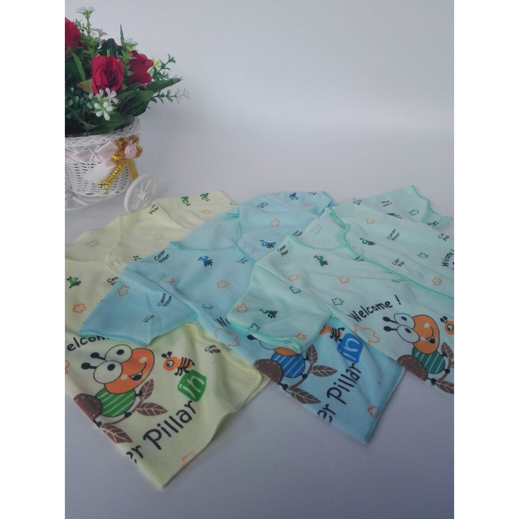 baju pendek bayi yks bahan cotton halus