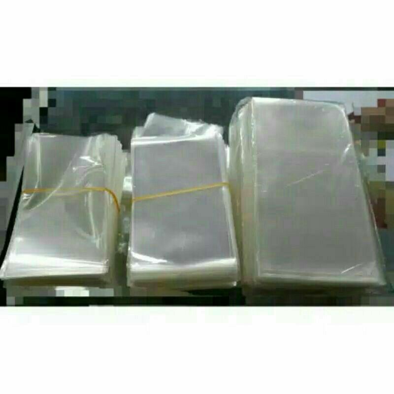 plastik kaca bening opp uk.(6×10)(7×15)(8×15) 500 gram