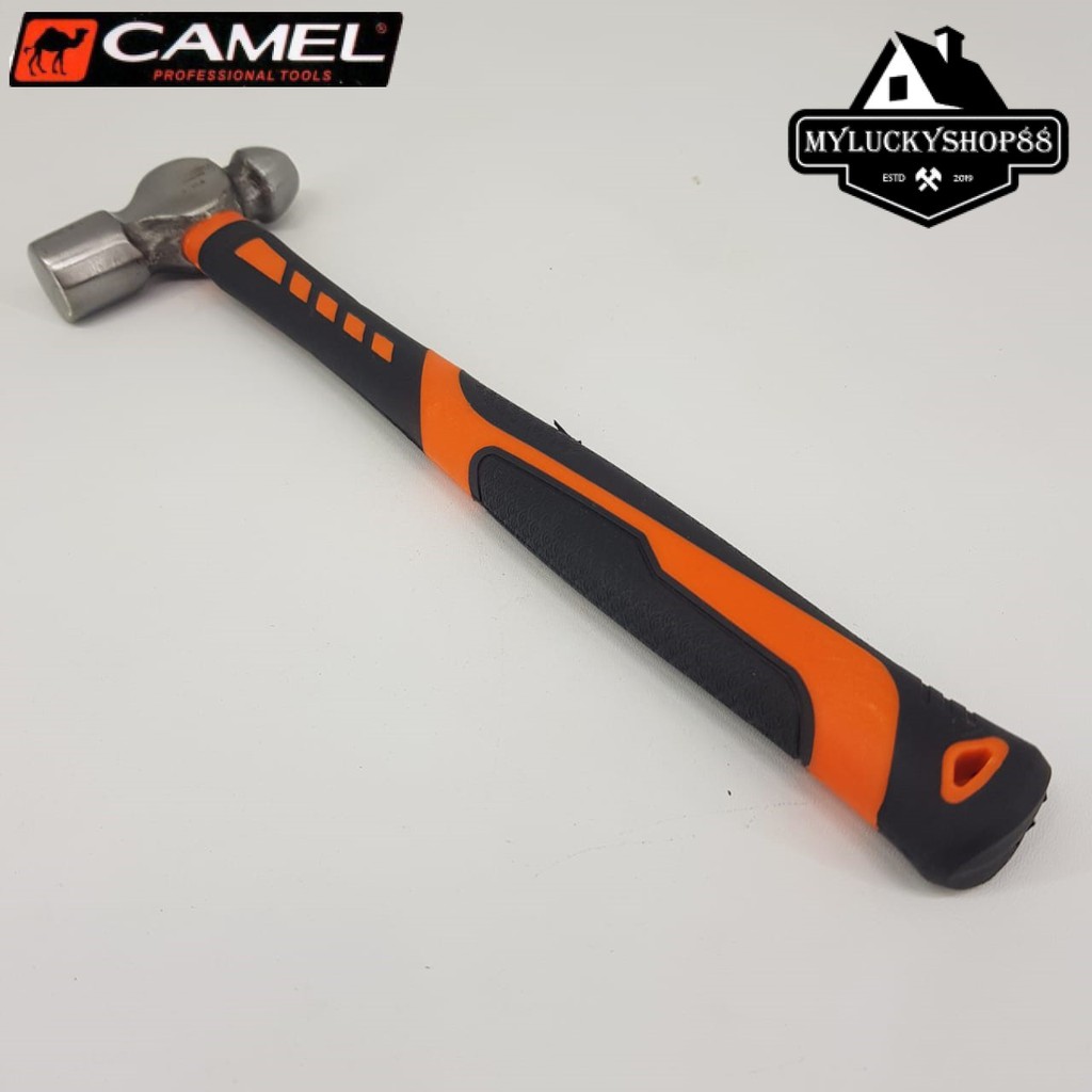 Camel Palu Konde 1/2 LB Ball Pein Hammer Rubber Grip Karet 0.5 LB