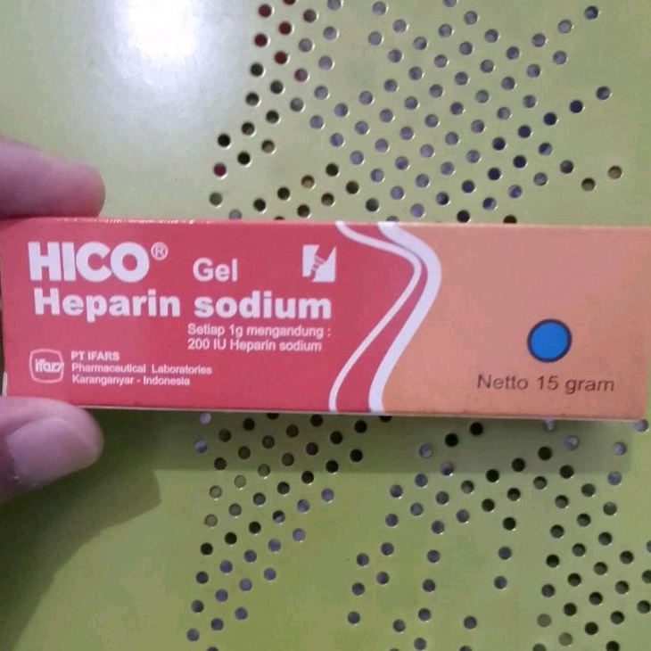 HICO® Gel 15g (Salep Untuk Nyeri,Radang,Bengkak Karena Benturan/Kecelakaan)