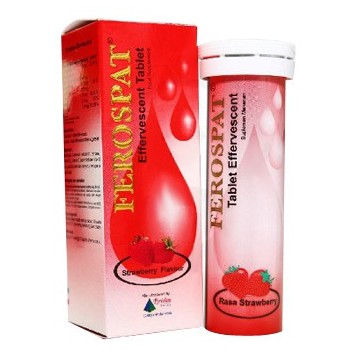 FEROSPAT EFFERVESCENT BOX ISI 10 - Memenuhi Kebutuhan Zat Besi Ibu Hamil