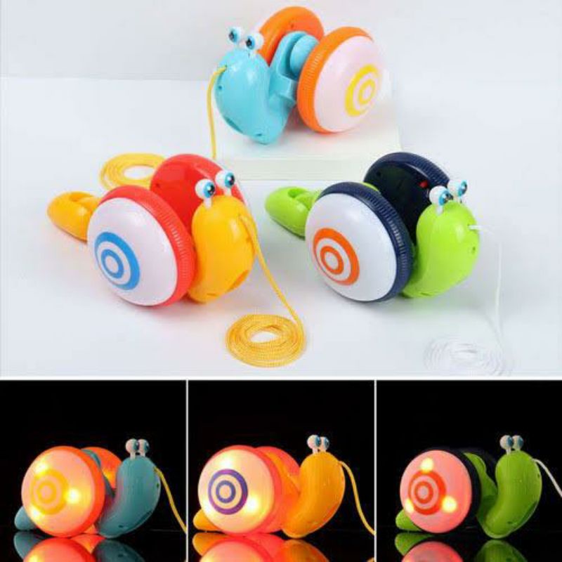 Mainan viral siput tarik/mainan lovely snail/mainan siput turbo