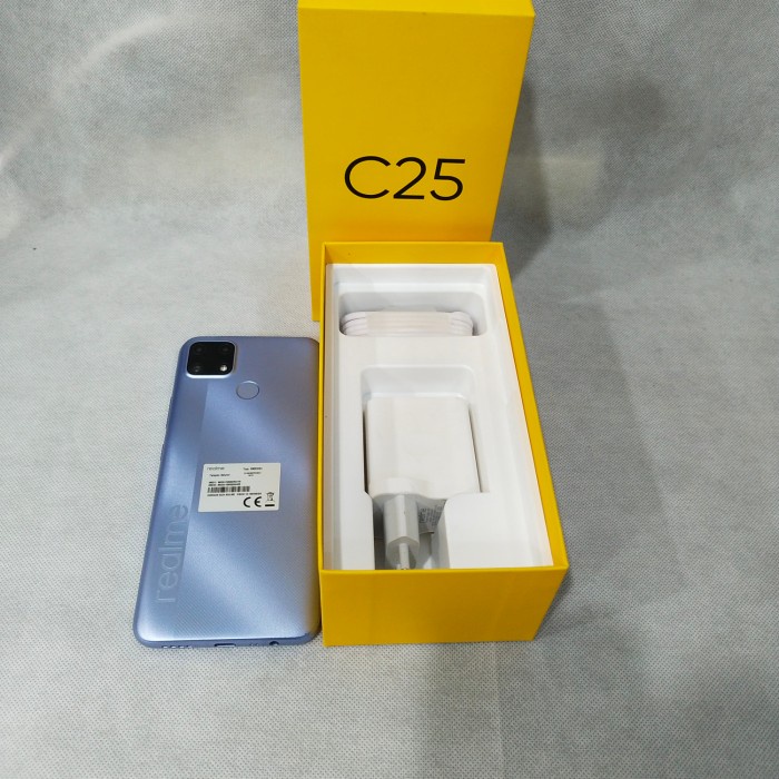 [ Hp / Handphone ] Realme C25 Ram 4 64Gb Bekas / Second / Seken / 2Nd