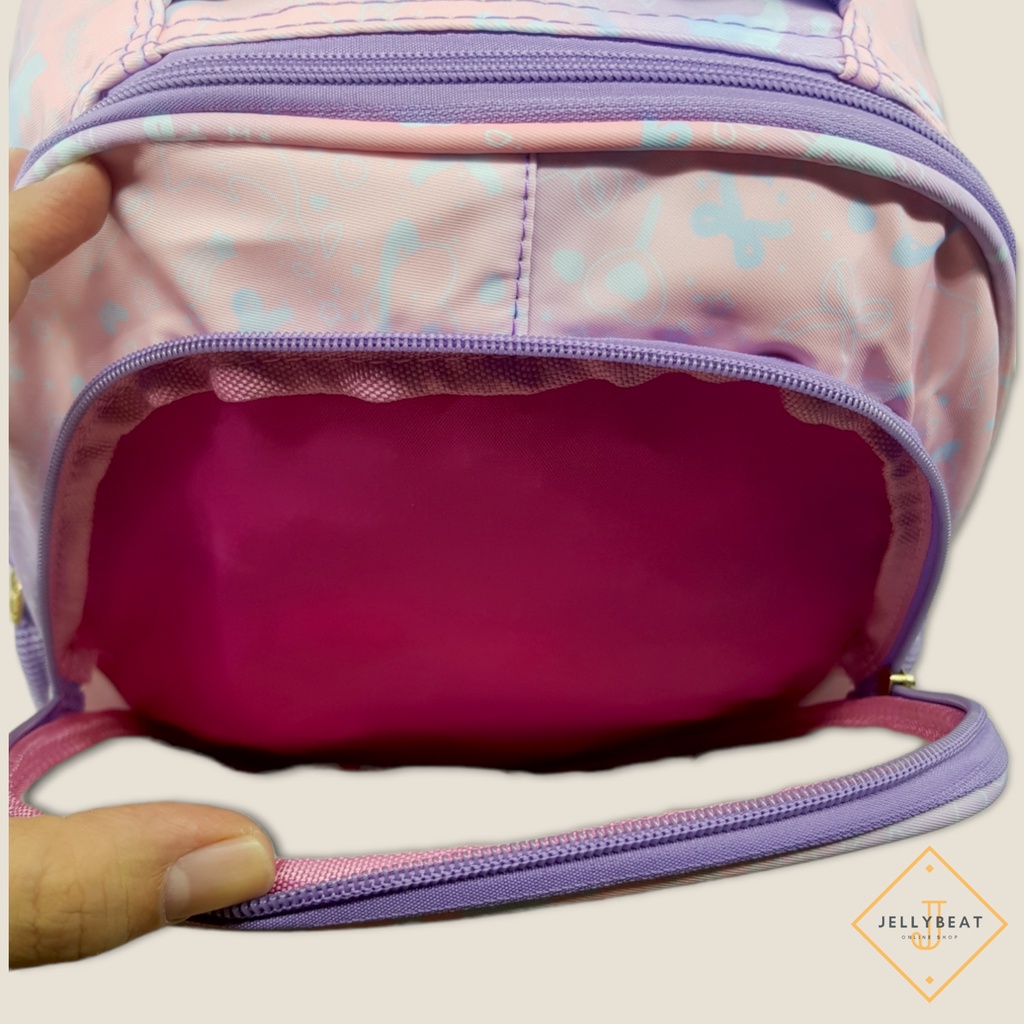 TAS RANSEL 13.5 INCH TK - SD 2 KARAKTER - UNICORN DONUT PURPLE