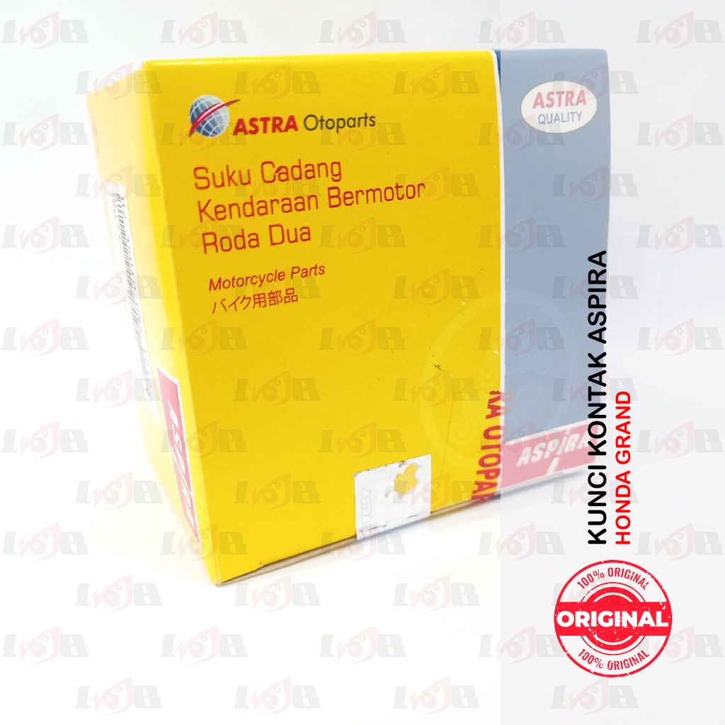 Aspira Kunci Kontak Set Grand Legenda Assy Depan Belakang Motor Honda