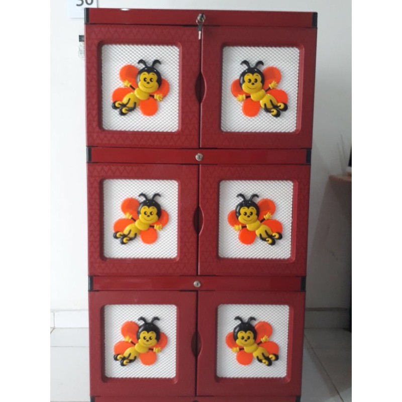 Lemari Plastik 3 Susun