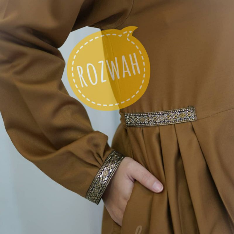 GAMIS KHAKI PEMDA ORI BY ROZWAH /PDH/PNS BAHAN TOYOBO/COD/gamis guru/SEARAGAM GURU GAMIS PEMDA/GAMIS COKLAT GURU/GAMIS PNS/GAMIS PDH