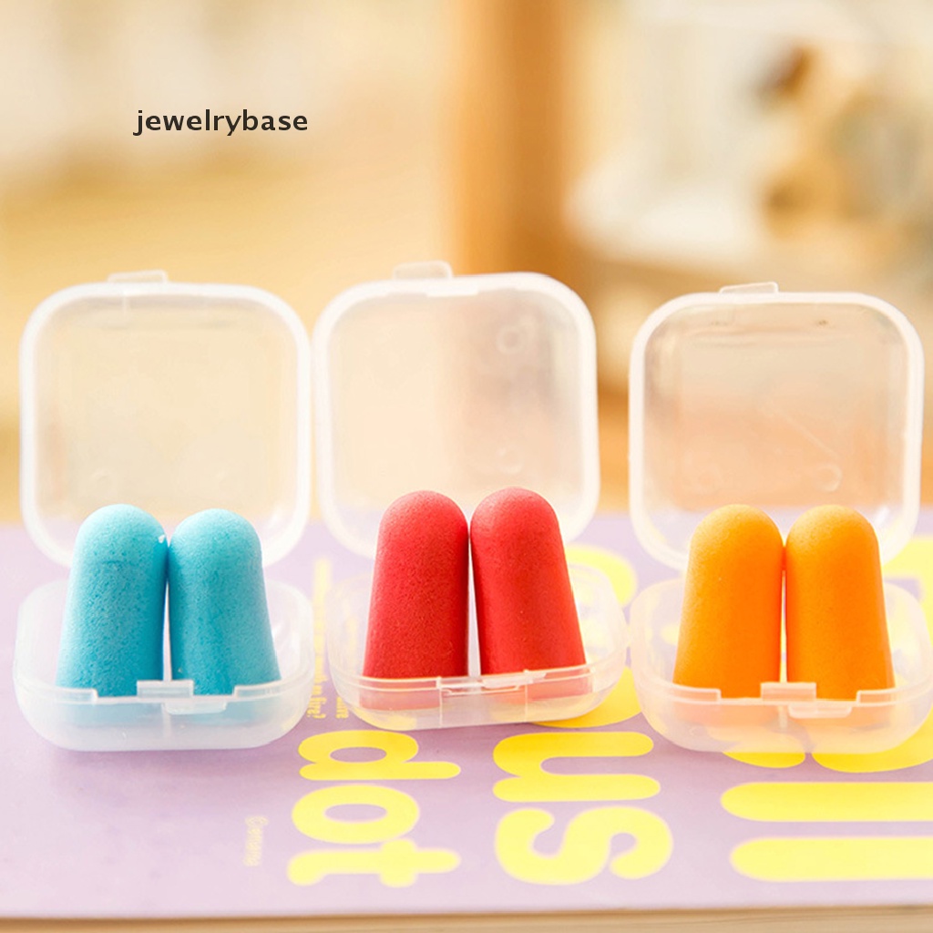 1 Pasang Ear Plugs Bahan Busa Warna Permen Untuk Tidur  Butikan Butik