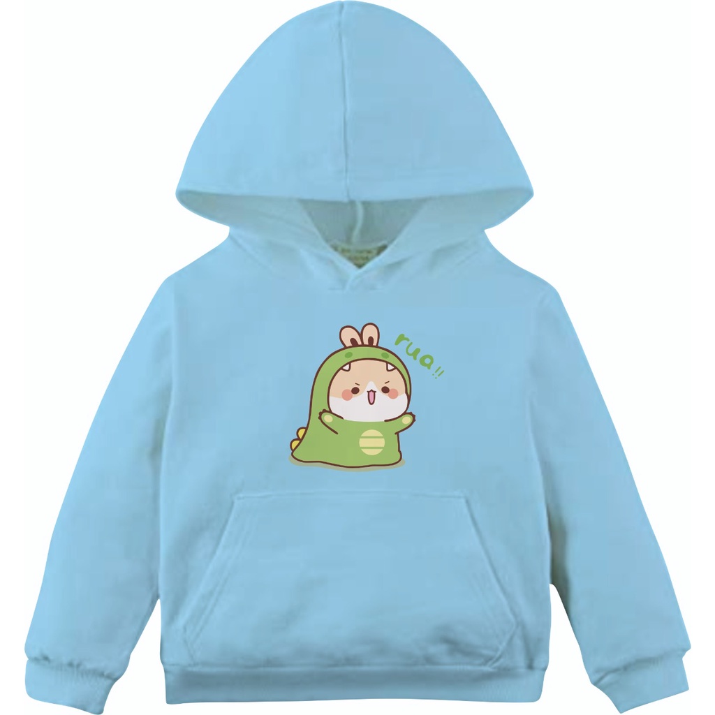 HOODIE ANAK PEREMPUAN MONSTER RUA / HOODIE ANAK PEREMPUAN TEBAL