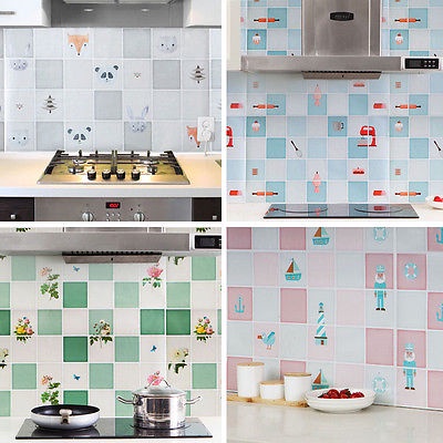 MoonLand 121 COD WALL STIKER DAPUR MURAH ANTI AIR / WALLPAPER AESTHETIC STICKER DINDING 60 CM X 5M