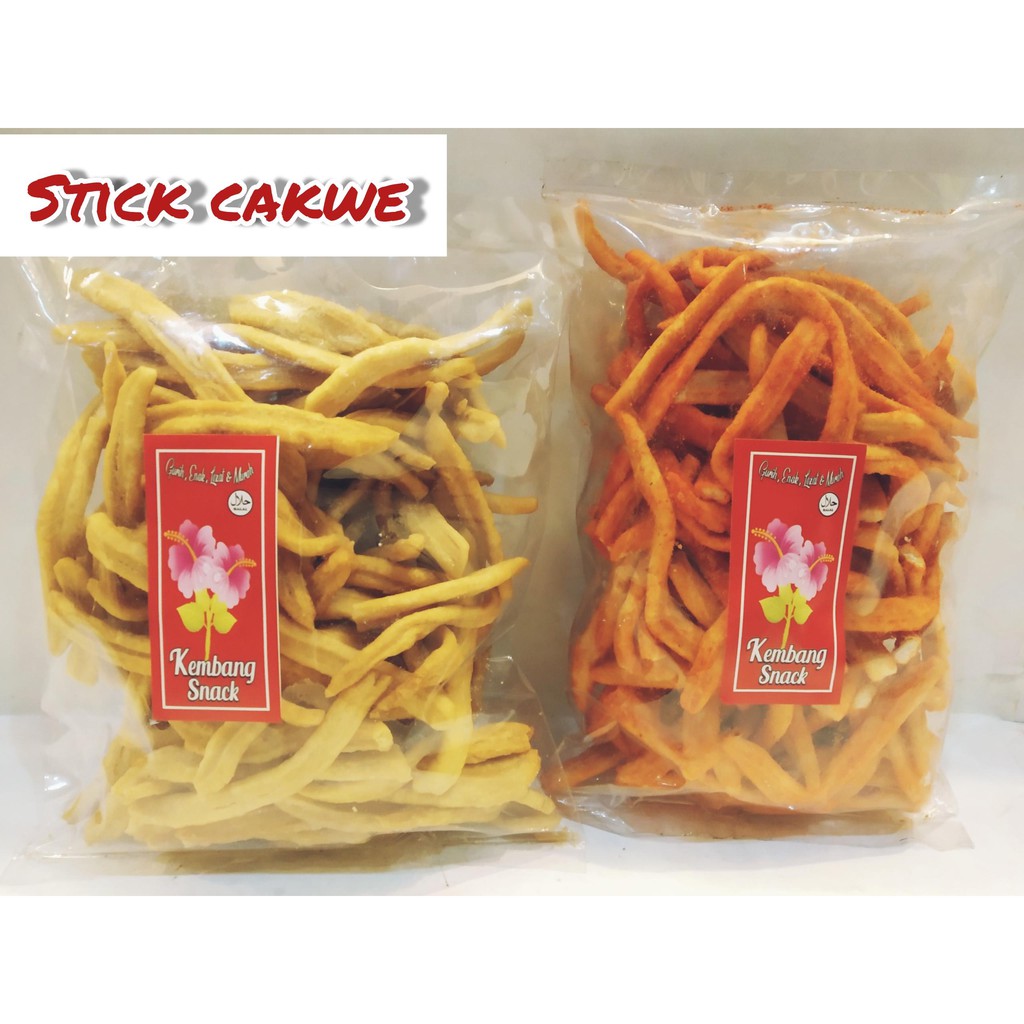 

KUE KERING - STICK CAKWE RASA ORIGINAL KEMASAN 250GR-KEMBANG SNACK