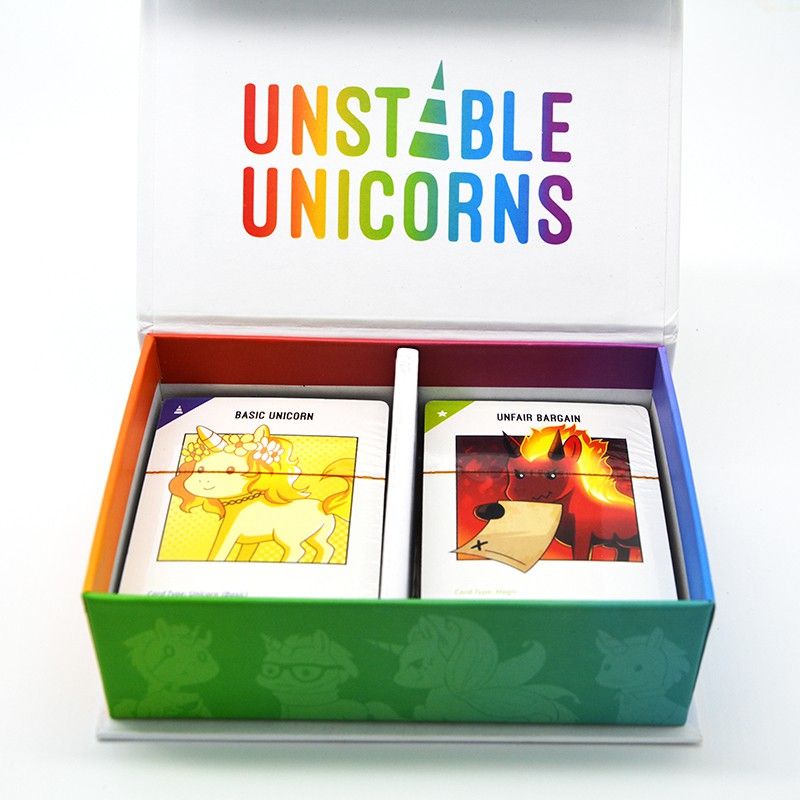 unstable unicorns 2nd board game