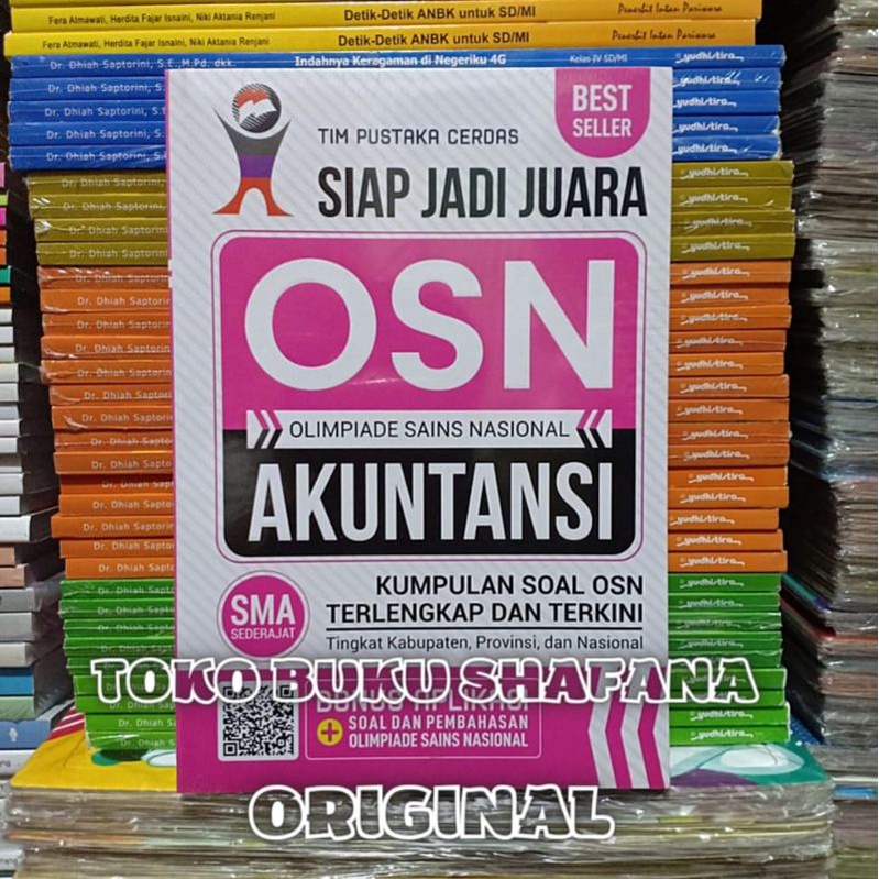 Buku OSN AKUNTANSI SMA : Kumpulan Soal Siap jadi Juara Terlengkap Pustaka Baru Press