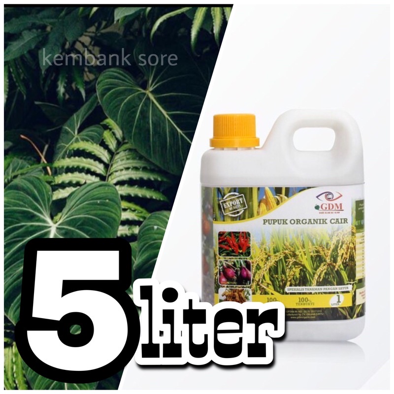 GDM Pupuk cair Spesial tanaman pangan 5kg