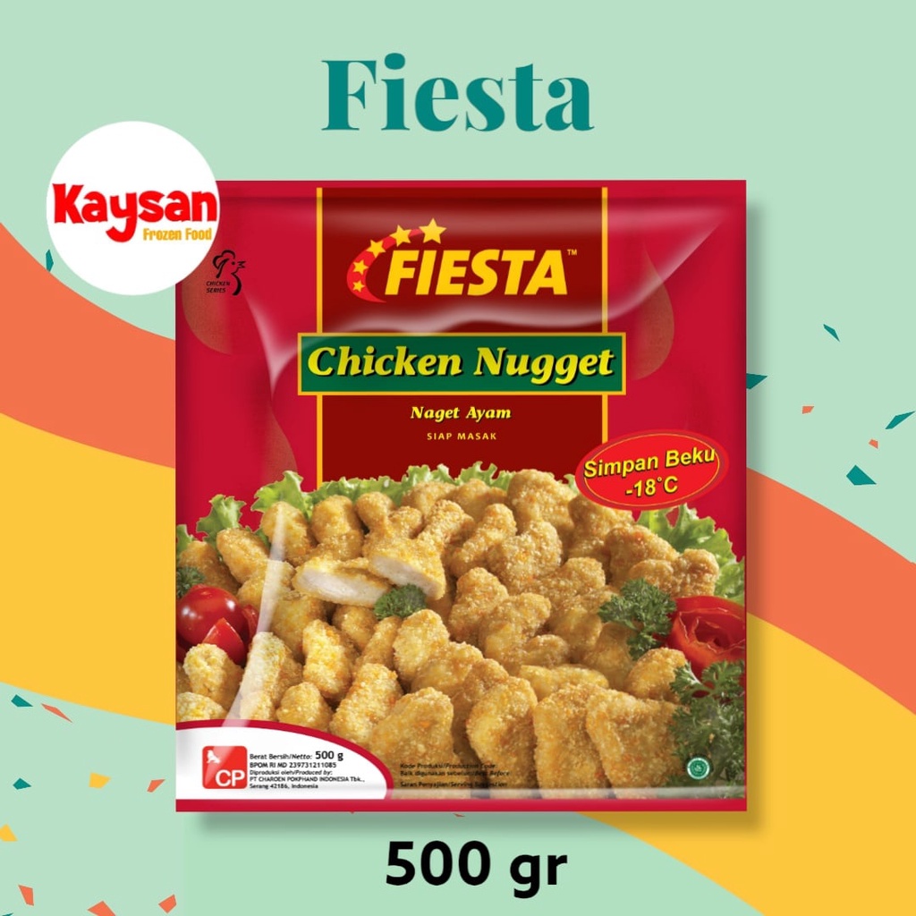 FIESTA CHICKEN NUGGET 500 GRAM