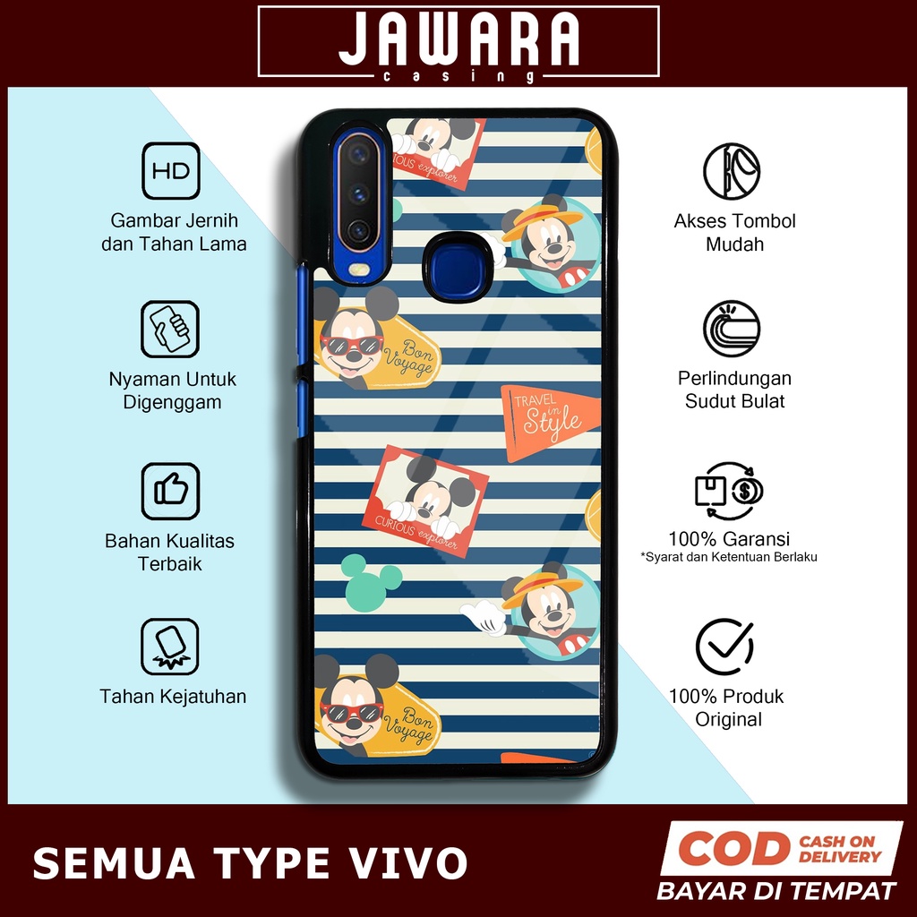 Case Vivo Y12 Y15 Y17 Case Hp Vivo Y12 Y15 Y17 Premium Glossy Jawara Casing [DSY1] Casing Hp Vivo Y1