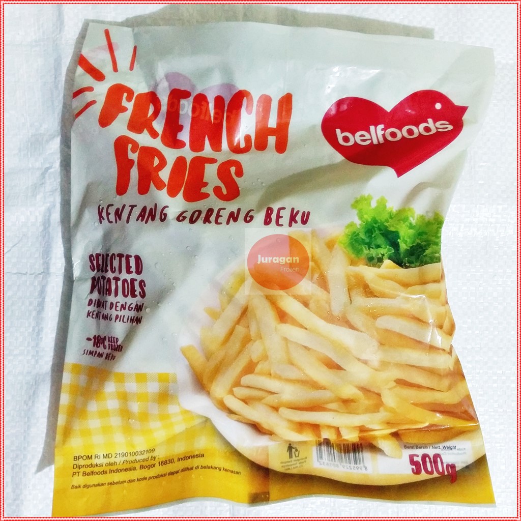 

KENTANG FROZEN BELFOODS FRENCH FRIES SHOESTRING 500Gr FAVORITE