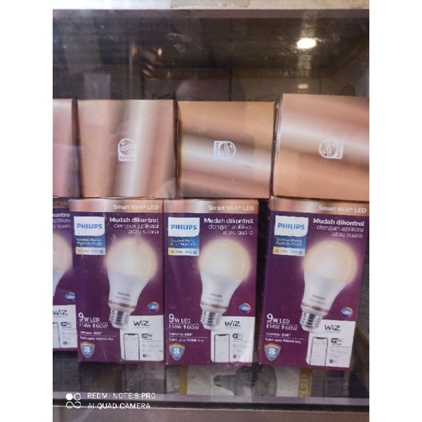 lampu led smart wifi philips 9w 9 watt tunable smart wifi bulb philips