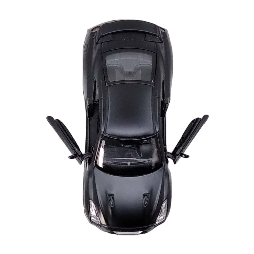 Huadawei Nissan GT-R R35 Hitam Diecast Mobil 1:36
