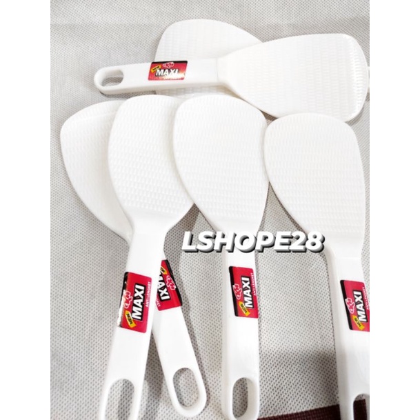 Entong nasi / entong plastik. entong nasi putih.entong plastik tebal.