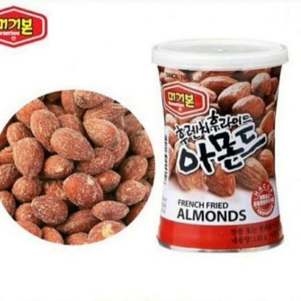 

French Fried Almonds /Kacang Almond Can 135gr