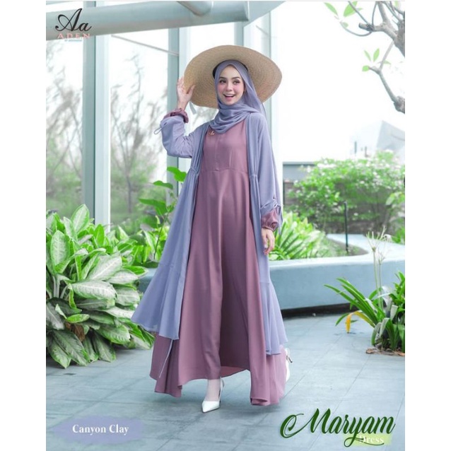 GAMIS TERBARU DARI ADEN HIJAB MARYAM DRESS