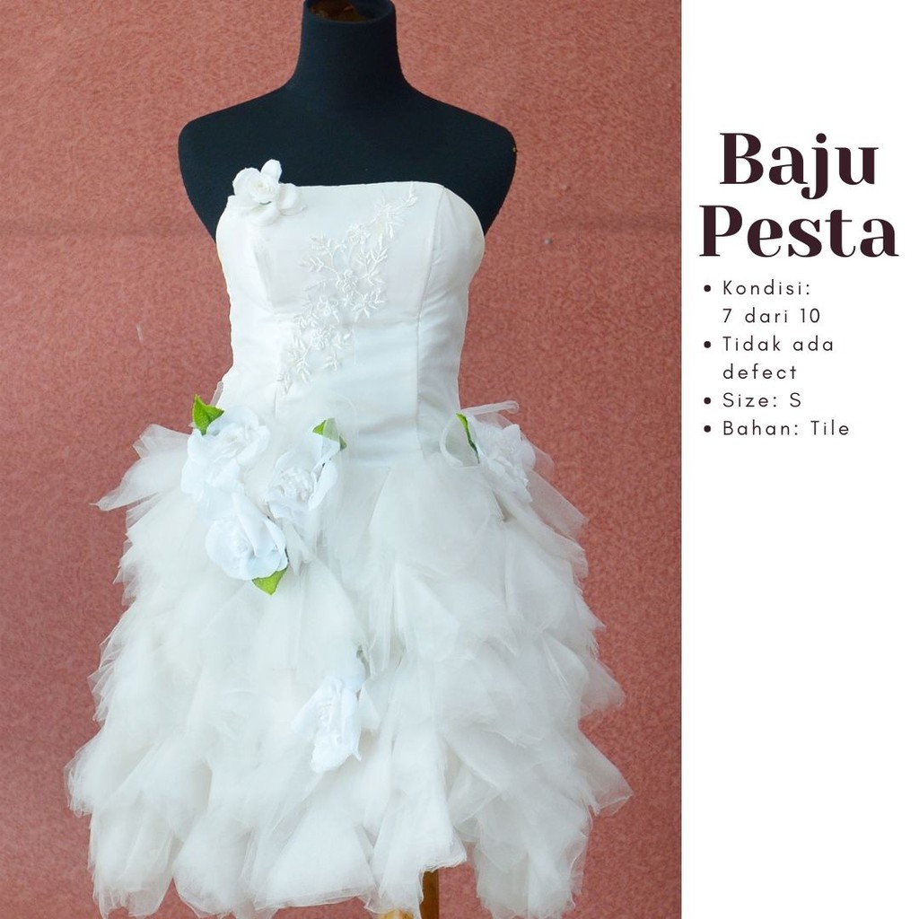 Evening Prom Birthday Party Mini White Tile Dress