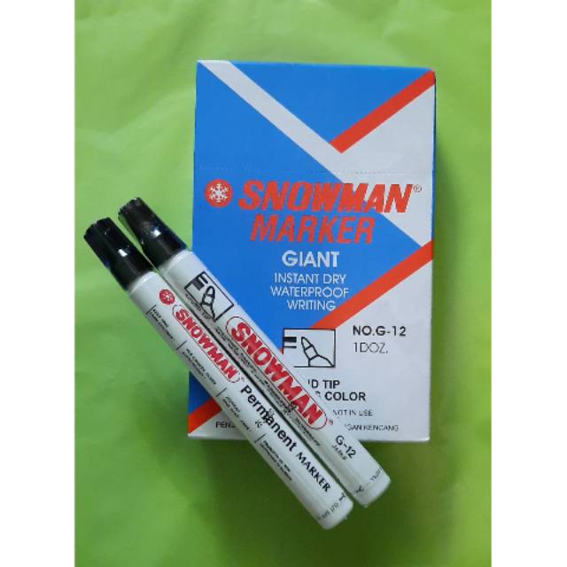 

MURAH Snowman spidol marker permanent