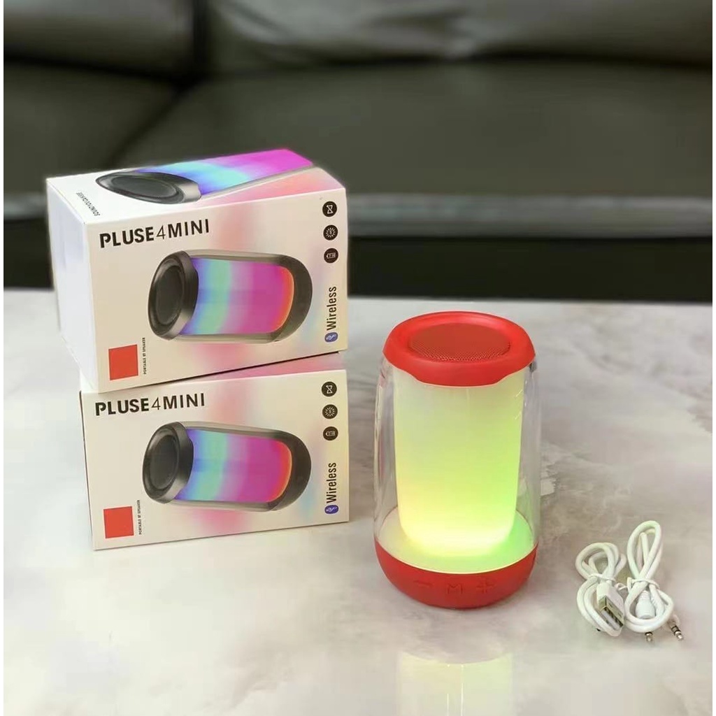 Speaker Bluetooh JBL PULSE 4 Mini Speaker Mini Speaker Bluetooh Mini JBL Pulse4 Mini Speaker Mini LED Speaker LED JBL Speaker Mini Super Bass JBL