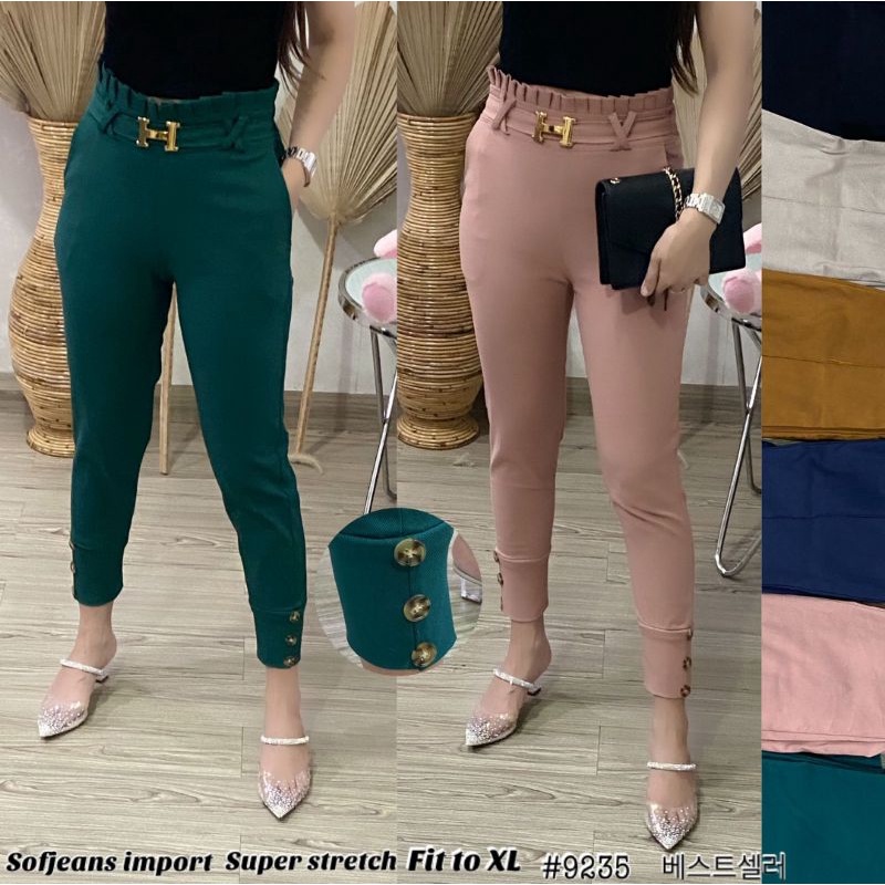 Celana Wanita sift jeans Strecth Impor 9235