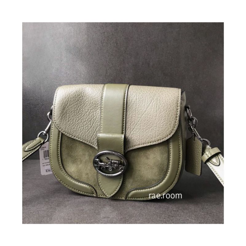 Coach Georgie Saddle Bag Kelp