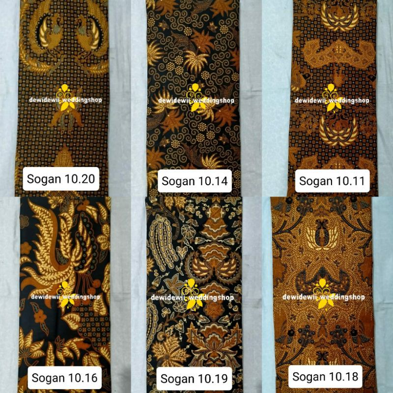 Jarik Instan Motif Batik - Warna Sogan [Motif UkeL/ Semen Renteng/ Wahyu Tumurun]