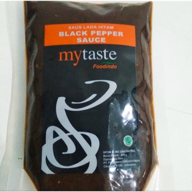 Saus blackpepper saos lada hitam my taste 500gr