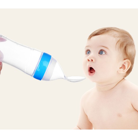 Dot Bayi Botol Dot Silicone Sendok Makan Bayi Anak Dodot Susu Makanan Peralatan Makan Import