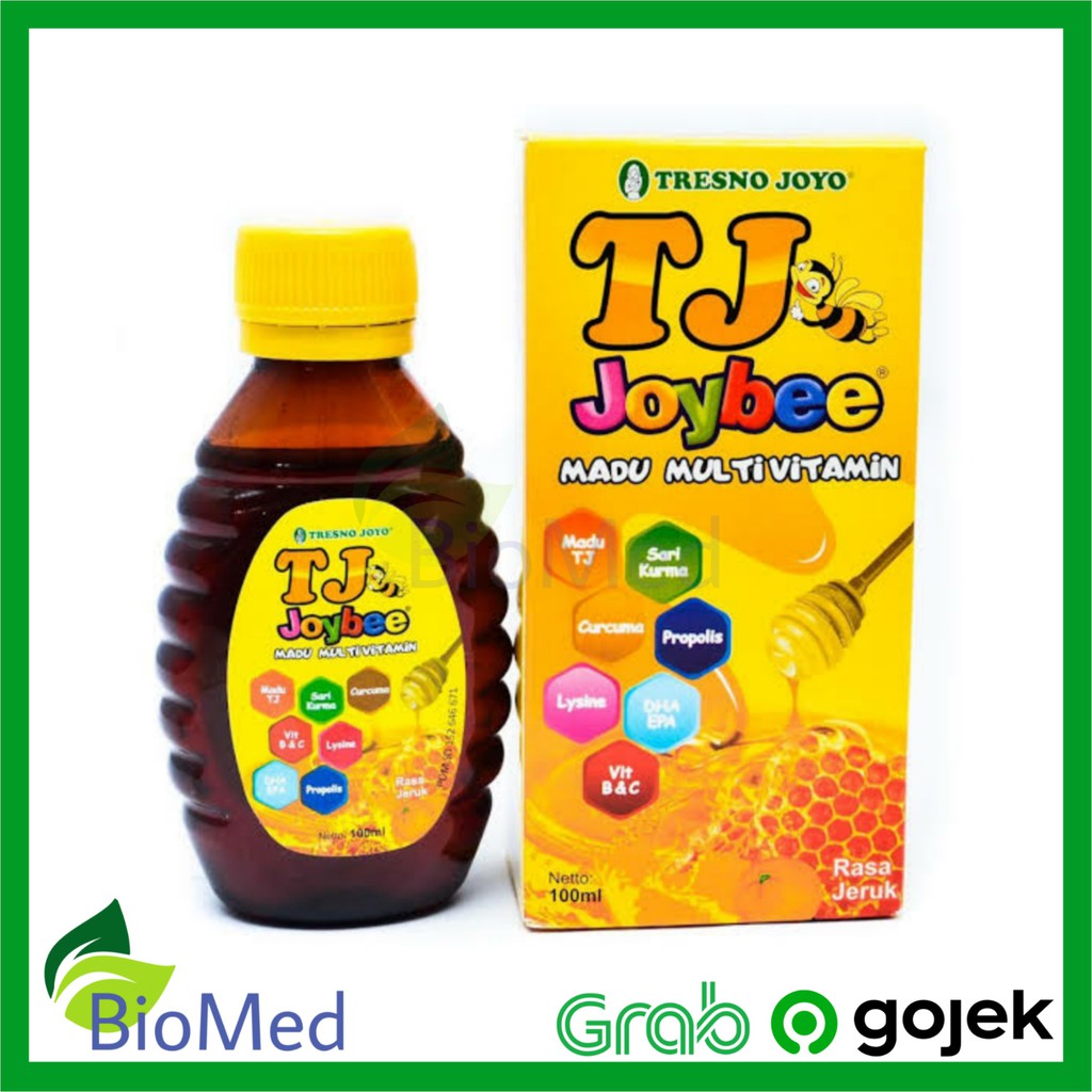 MADU TJ JOYBEE 100 ml Jeruk - Suplemen Vitamin Kesehatan Daya Tahan