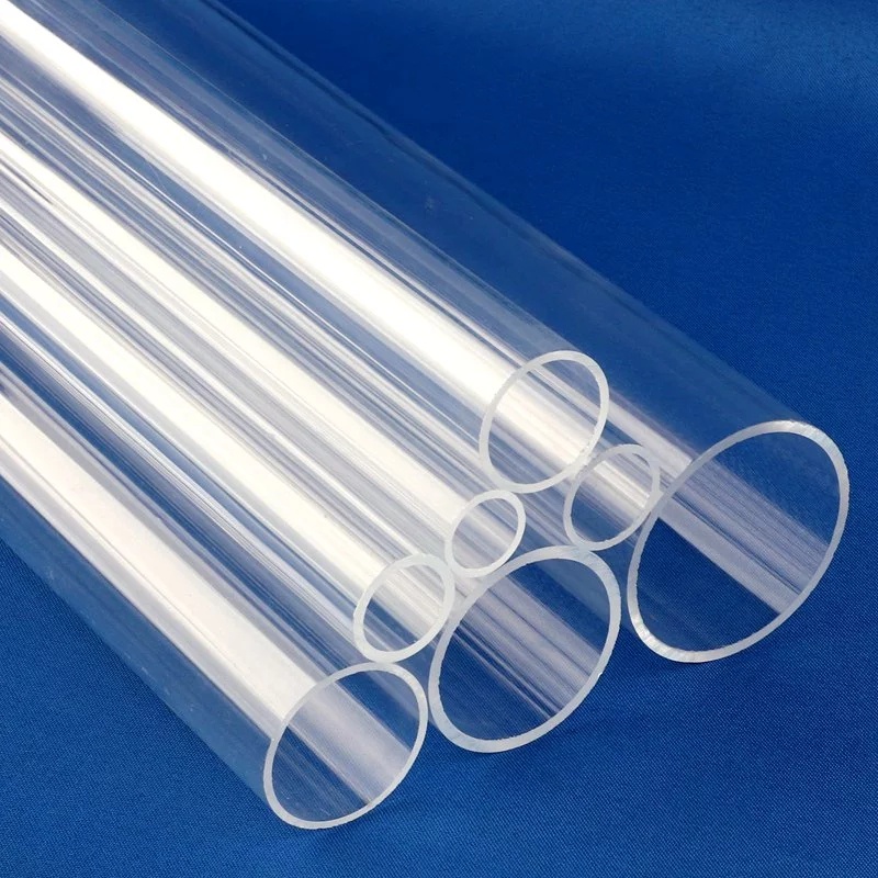 PIPA AKRILIK ACRYLIC BENING TRANSPARAN AQUARIUM IKAN PANJANG 50 CM