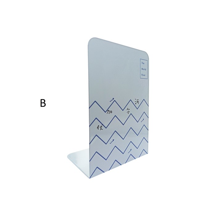 

Terbatas Book End Zigzag Sandaran Penyangga Pembatas Buku Zigzag Terbatas