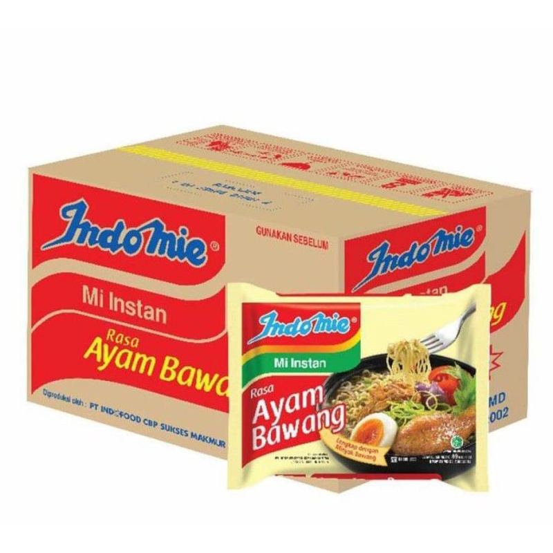 

Indomie mi instan ayam bawang 40pcs/dus