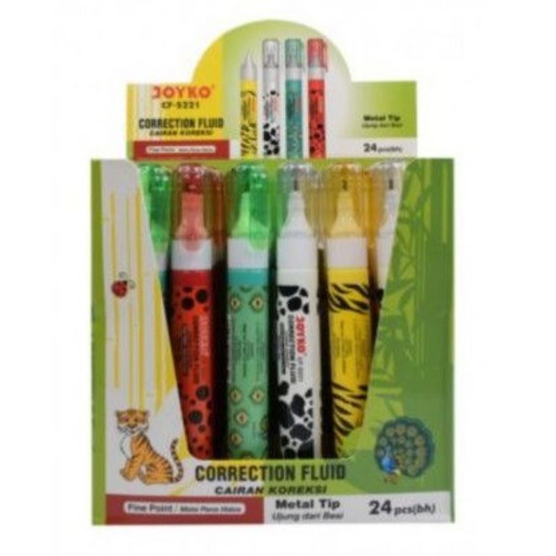 

Correction Fluid / Tipe - x Cair Joyko CF - S221 /(1box/24pcs)