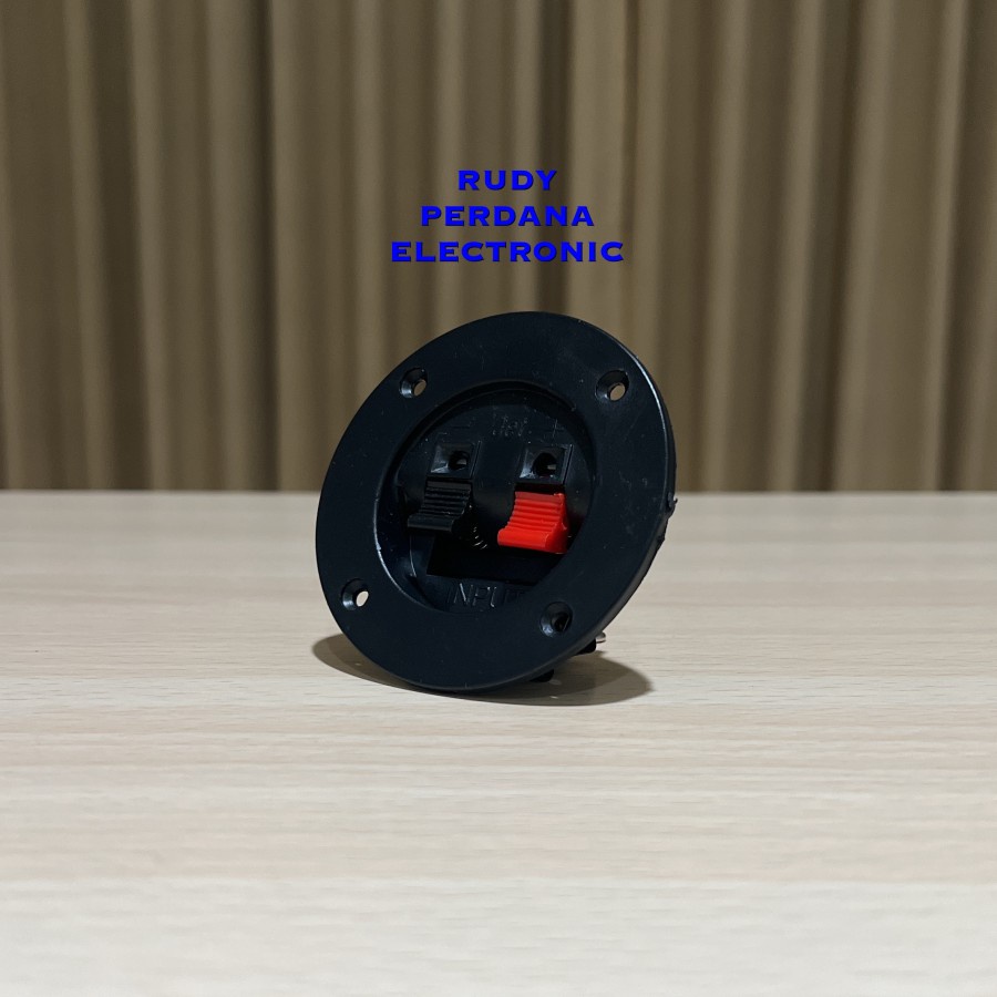 TERMINAL SPEAKER JEPIT 2 PIN BULAT