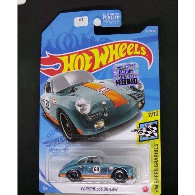 Hot Wheels Porsche 356 Outlaw Gulf FS 2021 Factory sealed