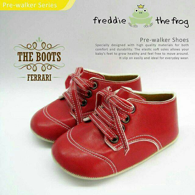 ♥BabyYank♥ RED FERRARY PWSHOES FREDDIETHEFROG