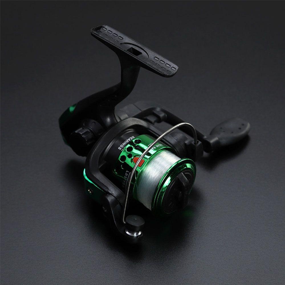 Lanfy Gulungan Pancing Diameter Besar 5.2: 1gear Ratio Spinning Reel Tackle Aksesoris Roda Pemutar