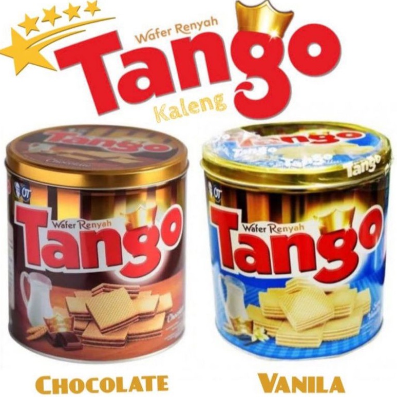 

Tango wafer kaleng 270gr 1 dus isi 6 kaleng / Tanggo wafer kaleng karton