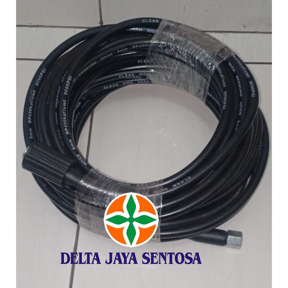 SELANG MESIN STEAM MOTOR DAN MOBIL / JET CLEANER 25 METER