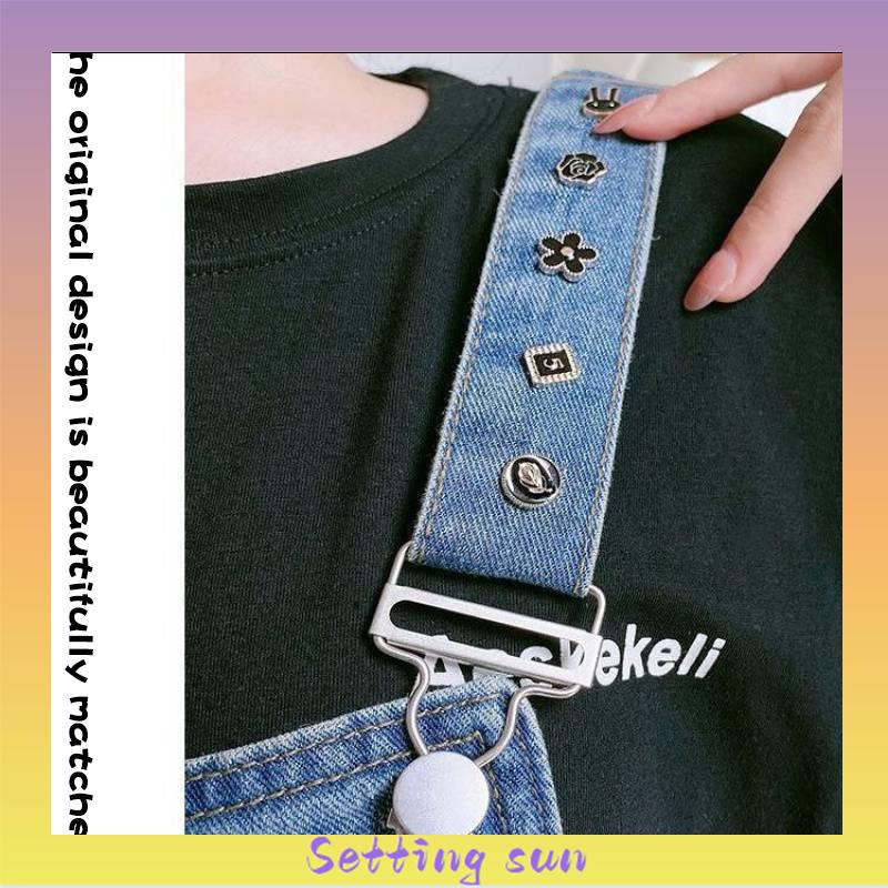 Tak Terlihat Tanpa Tombol Jahit Pakaian Wanita Yang Dapat Dilepas Sweater Kemeja Kardigan Dekorasi TN