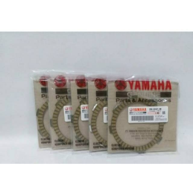 KAMPAS KOPLING JUPITER MX OLD LAMA KODE 2S6 ( 5PCS ) ASLI ORI YAMAHA 2S6 E6321 00